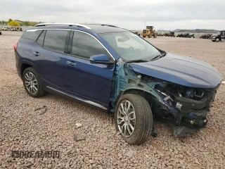 2023 GMC Terrain Denali with VIN 3GKALXEGXPL101655, listed as a Copart auction lot 50809555 with 18,362 mi miles and Salvage title. Bid and sale history available at DreamBid. Image 4.
