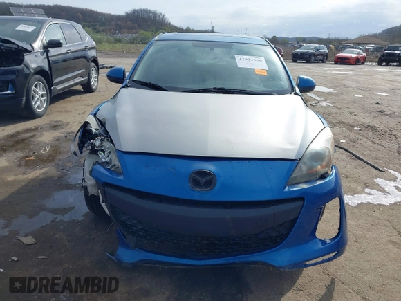 2012 Mazda 3 i Touring with VIN JM1BL1L71C1653739, listed as a IAAI auction lot 42023330 with 140,027 mi miles and . Bid and sale history available at DreamBid. Image 6.