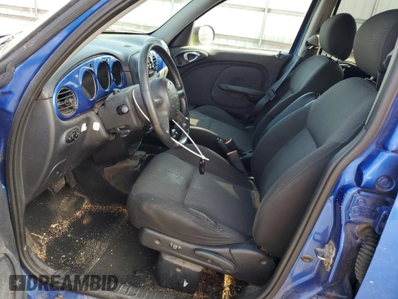 2005 Chrysler PT Cruiser Limited with VIN 3C8FY68865T518168, listed as a Copart auction lot 74135254 with 167,356 mi miles and Salvage title. Bid and sale history available at DreamBid. Image 7.