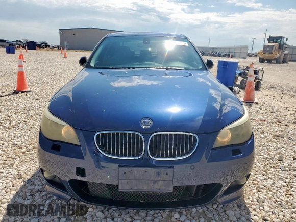 2008 BMW 5 Series 535i with VIN WBANW13558CZ84027, listed as a Copart auction lot 59748325 with 134,259 mi miles and Salvage title. Bid and sale history available at DreamBid. Image 5.