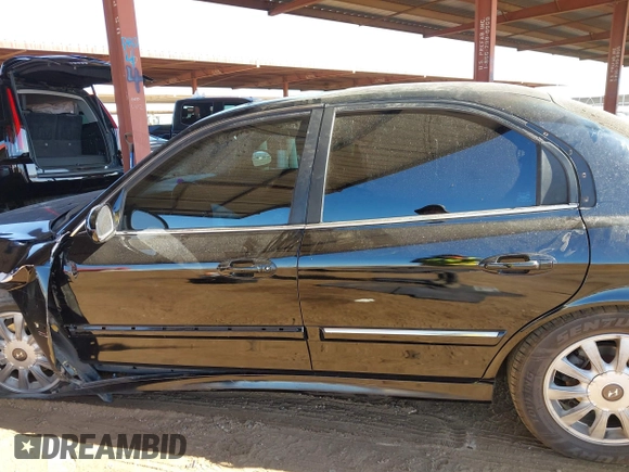 2005 Hyundai Sonata GLS with VIN KMHWF35H65A102053, listed as a IAAI auction lot 41690771 with 160,067 mi miles. Bid and sale history available at carsss.com. Image 14.