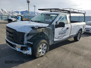 2016 Ford F-150 XL with VIN 1FTMF1EF0GKD55588, listed as a Copart auction lot 87081684 with 106,924 mi miles and Salvage title. Bid and sale history available at DreamBid. Image 1.
