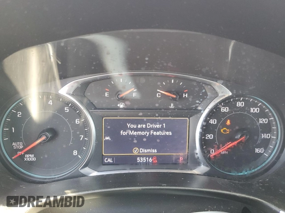 2019 Chevrolet Equinox Premier z VIN 3GNAXPEX2KS675396, wystawiony jako Copart lot #52352995 z przebiegiem 53 516 mil mil oraz Szkoda całkowita • Salvage title. Historia ofert i sprzedaży dostępna na DreamBid. Obrazek 9.