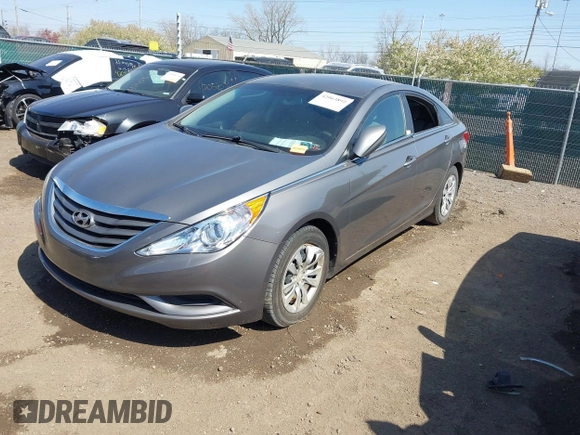 2013 Hyundai Sonata GLS with VIN 5NPEB4AC1DH607954, listed as a IAAI auction lot 42063892 with 116,306 mi miles and . Bid and sale history available at carsss.com. Image 17.