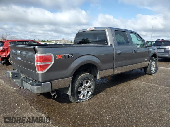 2014 Ford F-150 XL with VIN 1FTFW1ET8EFA64633, listed as a Copart auction lot 53923525 with 181,676 mi miles and Clean Title. Bid and sale history available at carsss.com. Image 3.