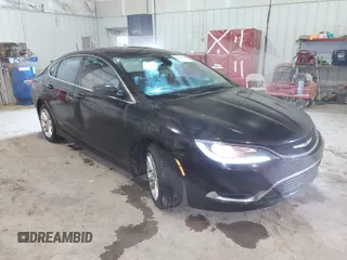 2016 Chrysler 200 Limited with VIN 1C3CCCAB5GN177523, listed as a IAAI auction lot 41711633 with 147,332 mi miles. Bid and sale history available at carsss.com. Image 1.