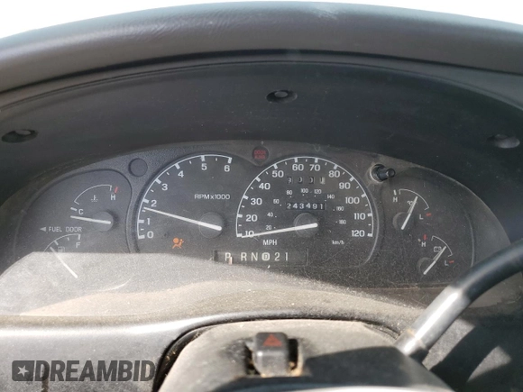 2001 Ford Ranger XL Fleet with VIN 1FTZR15EX1PA77734, listed as a Copart auction lot 51075185 with 243,491 mi miles and Clean Title. Bid and sale history available at DreamBid. Image 9.