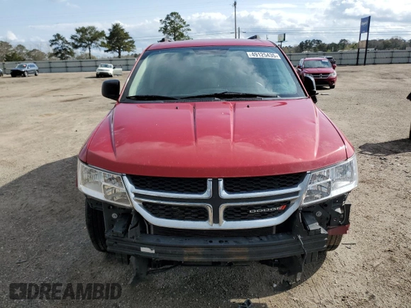 2018 Dodge Journey SE with VIN 3C4PDCAB6JT241926, listed as a Copart auction lot 49125435 with 132,325 mi miles and Salvage Title. Bid and sale history available at carsss.com. Image 5.