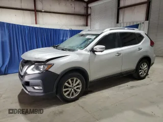 2018 Nissan Rogue S with VIN KNMAT2MTXJP588493, listed as a Copart auction lot 52599985 with 106,146 mi miles and Clean Title. Bid and sale history available at carsss.com. Image 1.