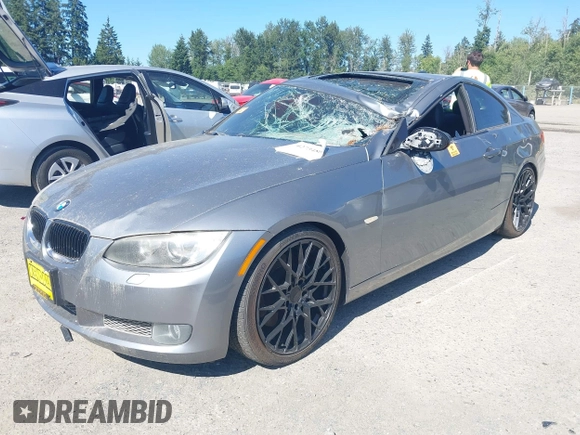 2009 BMW 3 Series 335i with VIN WBAWB73569P046812, listed as a IAAI auction lot 42734869 with Not provided miles and . Bid and sale history available at DreamBid. Image 2.