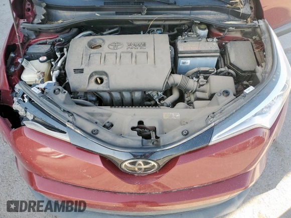 2018 Toyota C-HR XLE with VIN NMTKHMBX4JR041716, listed as a Copart auction lot 57573585 with 172,409 mi miles and Clean title. Bid and sale history available at DreamBid. Image 11.