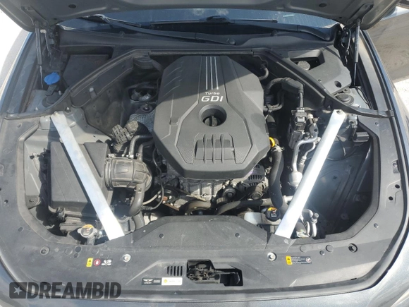 2020 Genesis G70 2.0T with VIN KMTG64LA4LU056255, listed as a Copart auction lot 49389505 with 71,720 mi miles and Non repairable. Bid and sale history available at DreamBid. Image 12.