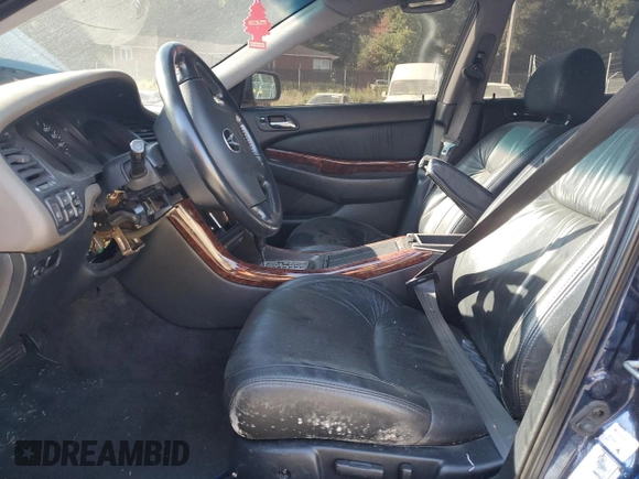 2003 Acura TL with VIN 19UUA56673A058419, listed as a Copart auction lot 76680224 with 98,957 mi miles and Salvage Title. Bid and sale history available at carsss.com. Image 7.