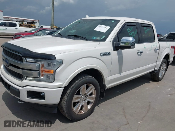 2018 Ford F-150 XL z VIN 1FTEW1EGXJFC60887, wystawiony jako IAAI lot #42667701 z przebiegiem 132 611 mil mil oraz . Historia ofert i sprzedaży dostępna na DreamBid. Obrazek 18.