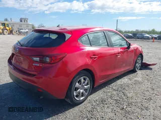 2016 Mazda 3 i Sport with VIN JM1BM1J70G1331132, listed as a IAAI auction lot 42120780 with 109,917 mi miles and . Bid and sale history available at DreamBid. Image 4.