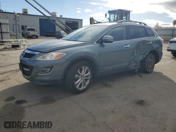 2012 Mazda CX-9 Grand Touring with VIN JM3TB3DV7C0356374, listed as a Copart auction lot 43962075 with 164,852 mi miles and Salvage Title. Bid and sale history available at carsss.com. Image 1.