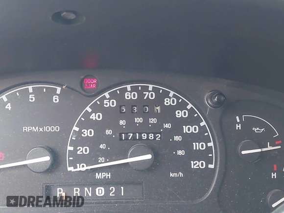 1998 Ford Explorer XL z VIN 1FMZU34E0WZB57112, wystawiony jako IAAI lot #41939205 z przebiegiem 171 982 mil mil oraz . Historia ofert i sprzedaży dostępna na DreamBid. Obrazek 7.