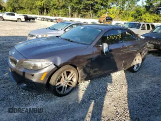 2016 BMW 2 Series 228i xDrive with VIN WBA1G9C55GV598656, listed as a Copart auction lot 68851973 with 111,548 mi miles. Bid and sale history available at carsss.com. Image 1.
