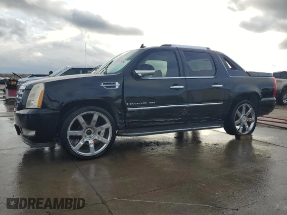 2008 Cadillac Escalade EXT z VIN 3GYFK62868G309760, wystawiony jako Copart lot #84683054 z przebiegiem 147 625 mil mil oraz Szkoda całkowita • Salvage title. Historia ofert i sprzedaży dostępna na DreamBid. Obrazek 1.