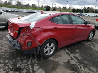 2014 Hyundai Elantra SE with VIN KMHDH4AE0EU215711, listed as a Copart auction lot 49680245 with 144,950 mi miles and Salvage Title. Bid and sale history available at carsss.com. Image 3.