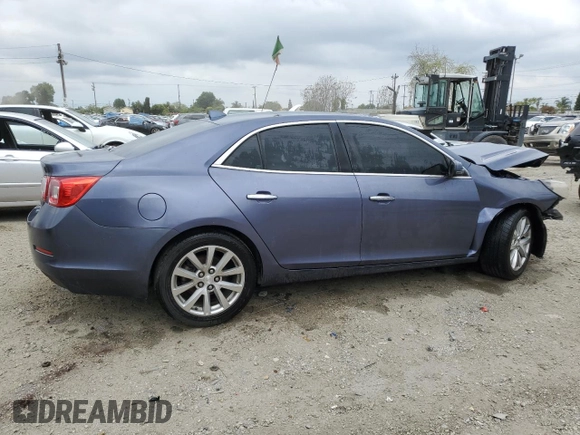 2014 Chevrolet Malibu LTZ with VIN 1G11H5SL3EF230095, listed as a Copart auction lot 54912235 with 208,730 mi miles and Salvage Title. Bid and sale history available at DreamBid. Image 3.
