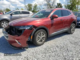 2023 Buick Envision Preferred with VIN LRBAZLR4XPD019237, listed as a Copart auction lot 49795355 with 58,783 mi miles and Non Repairable. Bid and sale history available at carsss.com. Image 1.