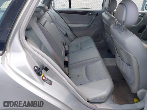 2003 Mercedes-Benz C 240 with VIN WDBRH61J03F325869, listed as a IAAI auction lot 42416077 with Not provided miles and . Bid and sale history available at DreamBid. Image 8.