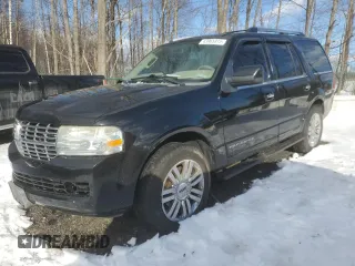2008 Lincoln Navigator with VIN 5LMFU28578LJ13327, listed as a Copart auction lot 43965915 with 172,890 mi miles and Clean Title. Bid and sale history available at carsss.com. Image 1.