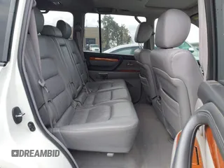 2004 Lexus LX 470 z VIN JTJHT00W043543915, wystawiony jako IAAI lot #41902858 z przebiegiem 110 454 mil mil oraz . Historia ofert i sprzedaży dostępna na DreamBid. Obrazek 8.
