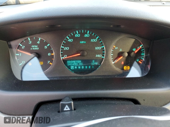 2011 Chevrolet Impala LT Fleet z VIN 2G1WG5EK7B1203030, wystawiony jako Copart lot #57203935 z przebiegiem 141 650 mil mil oraz Nie do naprawy • Non repairable. Historia ofert i sprzedaży dostępna na DreamBid. Obrazek 9.
