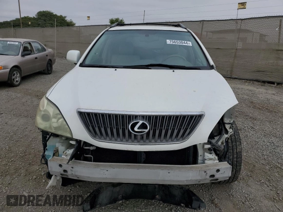 2004 Lexus RX 330 with VIN JTJHA31U040020545, listed as a Copart auction lot 75653044 with 145,716 mi miles and Salvage Title. Bid and sale history available at carsss.com. Image 5.