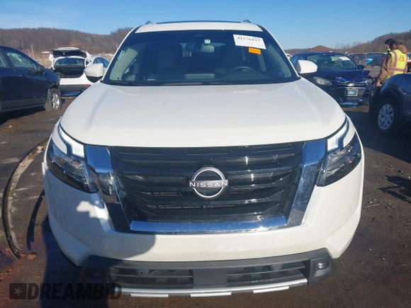 2022 Nissan Pathfinder SL with VIN 5N1DR3CD4NC255923, listed as a IAAI auction lot 41576437 with 30,751 mi miles and . Bid and sale history available at DreamBid. Image 12.