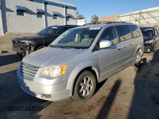 2010 Chrysler Town & Country Touring with VIN 2A4RR5D15AR441041, listed as a Copart auction lot 49857555 with 114,309 mi miles and Salvage Title. Bid and sale history available at carsss.com. Image 1.