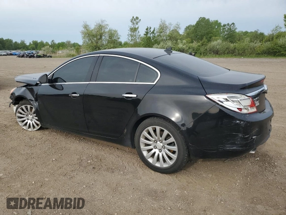 2013 Buick Regal Turbo Premium 1 with VIN 2G4GS5EVXD9228203, listed as a Copart auction lot 57750785 with 127,578 mi miles and Salvage title. Bid and sale history available at DreamBid. Image 2.