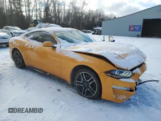 2022 Ford Mustang EcoBoost with VIN 1FA6P8TH2N5144882, listed as a Copart auction lot 85665864 with 22,551 mi miles and Salvage Title. Bid and sale history available at carsss.com. Image 4.
