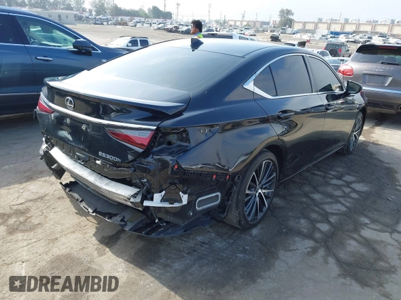 2024 Lexus ES 300h with VIN 58ADA1C14RU037328, listed as a IAAI auction lot 42334595 with 62,858 mi miles and . Bid and sale history available at DreamBid. Image 4.