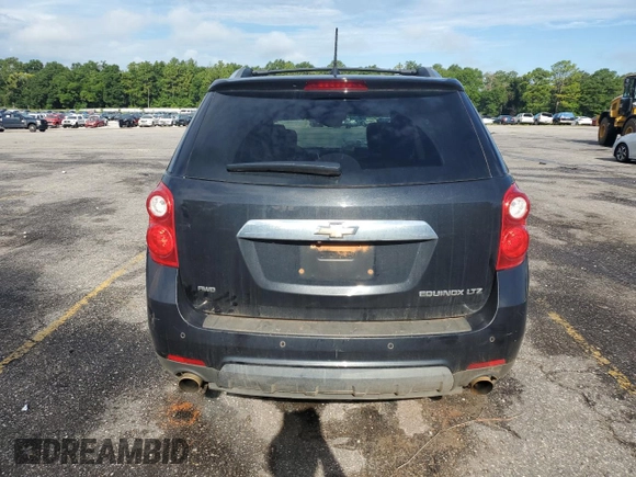 2014 Chevrolet Equinox LTZ with VIN 2GNFLHE38E6218373, listed as a Copart auction lot 63835044 with 103,777 mi miles and Salvage Title. Bid and sale history available at carsss.com. Image 6.