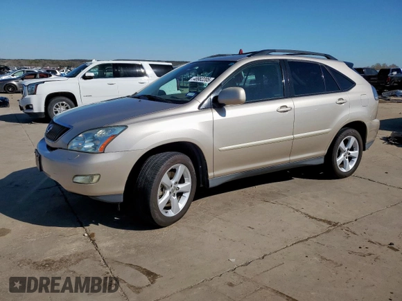 2006 Lexus RX 330 with VIN 2T2GA31U06C051376, listed as a Copart auction lot 48982205 with 165,781 mi miles and Salvage Title. Bid and sale history available at DreamBid. Image 1.