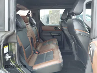 2024 Ford Bronco Outer Banks with VIN 1FMEE8BP5RLA45717, listed as a IAAI auction lot 42281416 with 7,378 mi miles and . Bid and sale history available at DreamBid. Image 8.