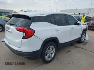 2021 GMC Terrain SLE with VIN 3GKALMEV1ML349365, listed as a IAAI auction lot 41565424 with 23,223 mi miles and . Bid and sale history available at carsss.com. Image 4.