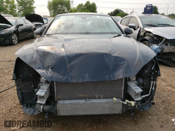 2018 Audi A5 Sportback Premium Plus with VIN WAUENCF57JA127882, listed as a Copart auction lot 55028903 with 52,932 mi miles. Bid and sale history available at carsss.com. Image 5.