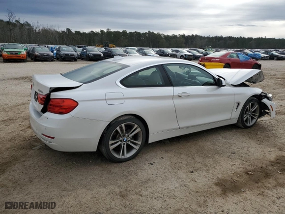 2016 BMW 4 Series 428i xDrive with VIN WBA3N9C56GK250042, listed as a Copart auction lot 85847804 with 94,341 mi miles and Salvage Title. Bid and sale history available at carsss.com. Image 3.