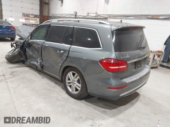 2019 Mercedes-Benz GLS 450 with VIN 4JGDF6EE4KB228206, listed as a IAAI auction lot 42285126 with 86,083 mi miles and . Bid and sale history available at DreamBid. Image 3.