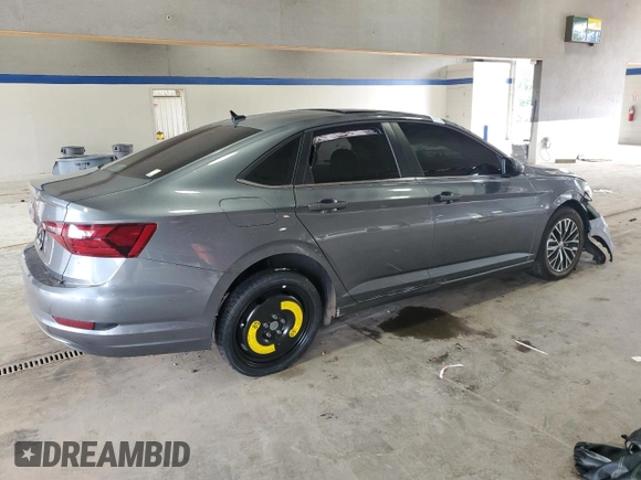 2021 Volkswagen Jetta S with VIN 3VWC57BU7MM007048, listed as a Copart auction lot 58922345 with 78,253 mi miles and Salvage title. Bid and sale history available at DreamBid. Image 3.