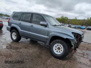 2006 Lexus GX 470 z VIN JTJBT20X360112578, wystawiony jako Copart lot #55975505 z przebiegiem 320 316 mil mil oraz Szkoda całkowita • Salvage title. Historia ofert i sprzedaży dostępna na DreamBid. Obrazek 4.