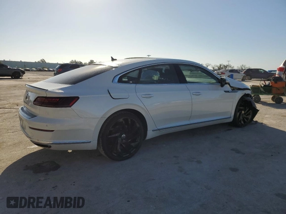 2021 Volkswagen Arteon SEL R-Line with VIN WVWHR7AN1ME004286, listed as a Copart auction lot 80378194 with 31,313 mi miles and Salvage title. Bid and sale history available at DreamBid. Image 3.