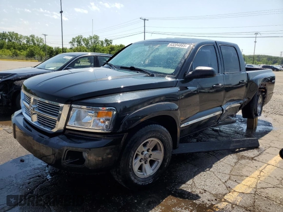 2008 Dodge Dakota Laramie with VIN 1D7HW58N98S609009, listed as a Copart auction lot 63204865 with 100,366 mi miles and Clean title. Bid and sale history available at DreamBid. Image 1.