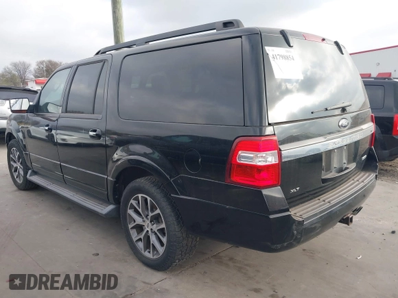 2016 Ford Expedition EL XLT with VIN 1FMJK1HT6GEF42943, listed as a IAAI auction lot 41798854 with 85,986 mi miles. Bid and sale history available at carsss.com. Image 3.