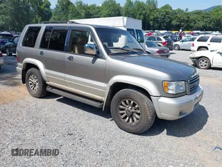 2000 Isuzu Trooper S with VIN JACDJ58X8Y7J10132, listed as a IAAI auction lot 42731475 with 161,020 mi miles and . Bid and sale history available at DreamBid. Image 1.