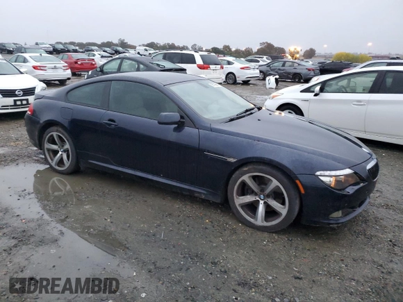 2008 BMW 6 Series 650i z VIN WBAEA53518CV90157, wystawiony jako Copart lot #82015684 z przebiegiem 170 898 mil mil oraz Czysty tytuł • Clean title. Historia ofert i sprzedaży dostępna na DreamBid. Obrazek 4.